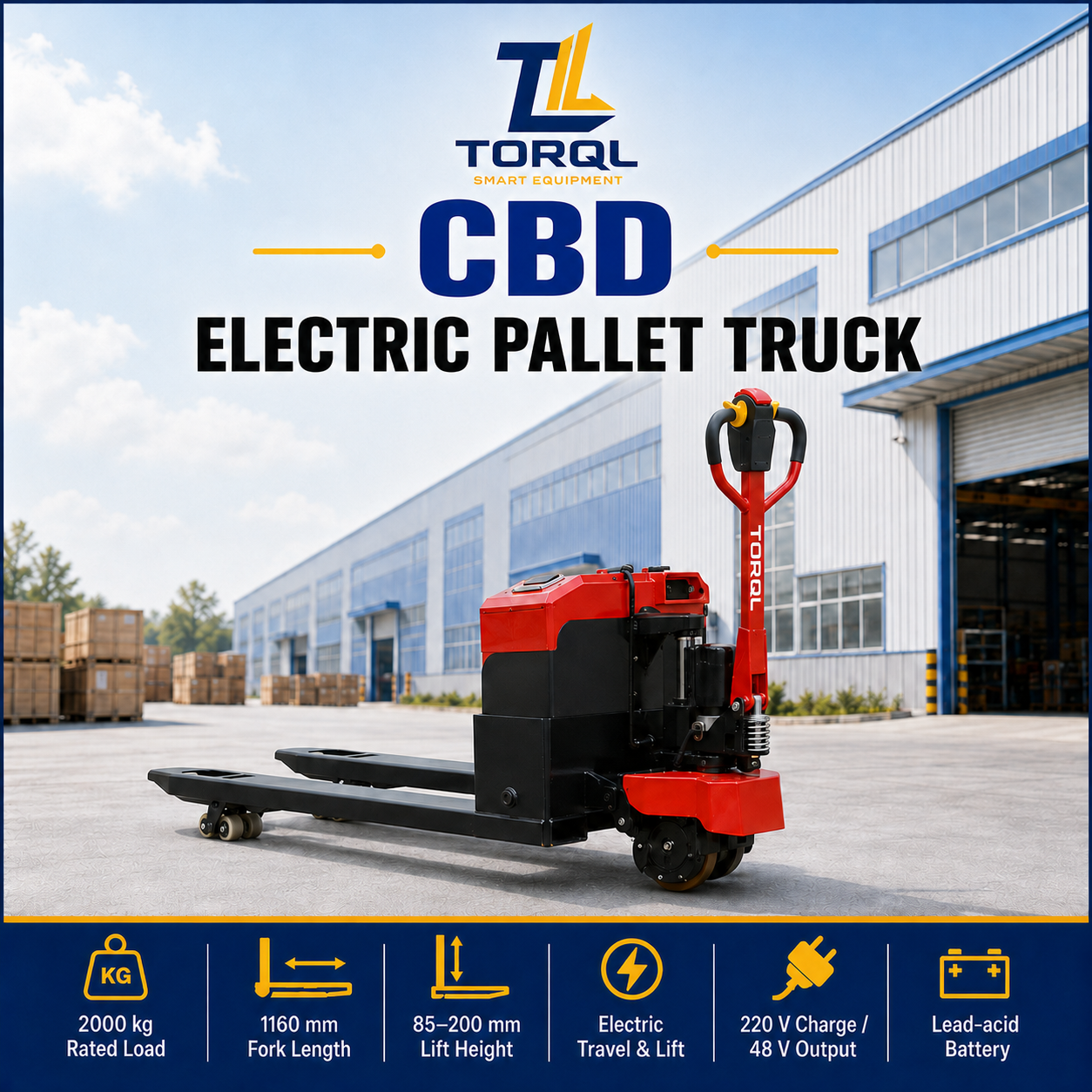 CBD20 Electric Pallet Truck